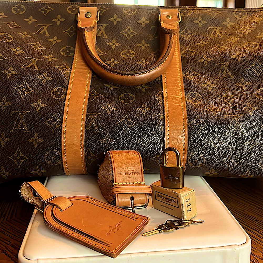 ❌❌VTG💯Authentic 6 Piece Louis Vuitton Malletier A ParisMonogram 45.VG Condition.